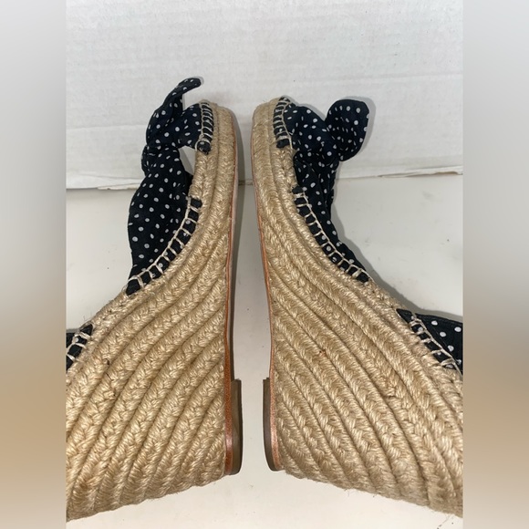 Loeffler Randall Espadrille Wedge Polkadot Sz 10 B Sandals - Picture 6 of 11